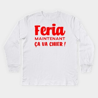 Feria Basque humour Kids Long Sleeve T-Shirt